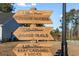 Rivers Haven community amenities signage with walking trails and boat docks at 3047 Honey Clover Ct., Longs, SC 29568