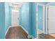 Bright entryway with hardwood floors and neutral walls at 3047 Honey Clover Ct., Longs, SC 29568