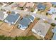 Aerial view showcasing home's backyard and location within the neighborhood at 311 Highfield Loop, Myrtle Beach, SC 29579