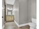 Bathroom with light beige vanity and a walk-in shower at 369 Saint Julian Ln., Myrtle Beach, SC 29579