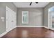 Spacious bedroom with hardwood floors and access to balcony at 369 Saint Julian Ln., Myrtle Beach, SC 29579