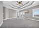 Spacious Primary bedroom with carpeted floors and balcony access at 369 Saint Julian Ln., Myrtle Beach, SC 29579