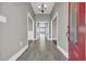 Bright and airy entryway with hardwood floors and high ceilings at 369 Saint Julian Ln., Myrtle Beach, SC 29579