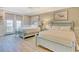 Bedroom with two twin beds and access to balcony at 4208 N Ocean Blvd., North Myrtle Beach, SC 29582