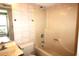 Clean bathroom featuring a tub and shower combination at 423 Tree Top Ct. # 23-D, Myrtle Beach, SC 29588