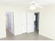Bright bedroom with double closets and ceiling fan at 4821 Southgate Pkwy., Myrtle Beach, SC 29579