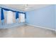 Bedroom with light blue walls and wood floors at 4821 Southgate Pkwy., Myrtle Beach, SC 29579