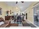 Bright dining area with kitchen view and access to sunroom at 541 Sand Ridge Rd., Conway, SC 29526