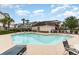 Inviting community pool with plenty of seating at 5751 Oyster Catcher Dr. # 931, North Myrtle Beach, SC 29582