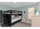 Bedroom with a bunk bed and dresser at 6001-1027 S Kings Hwy., Myrtle Beach, SC 29575