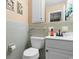 Clean bathroom with updated vanity and fixtures at 676 Pelican Ave. # 676, Myrtle Beach, SC 29577