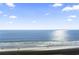 Breathtaking panoramic view of the ocean and sandy beach at 6804 N Ocean Blvd. # 1117, Myrtle Beach, SC 29572