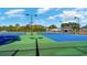 Two well-maintained tennis courts with green and blue surfaces at 7073 Shooting Star Way, Myrtle Beach, SC 29579