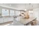 Spacious kitchen featuring white cabinets, granite countertops, and an island at 7075 Shooting Star Way, Myrtle Beach, SC 29579