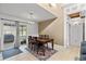 Dining room with table and chairs, and access to backyard at 1010 Shem Creek Circle, Myrtle Beach, SC 29588