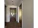 Hallway view showing interior doors and flooring being completed at 1245 Crested Iris Way, North Myrtle Beach, SC 29582