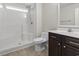 Bathroom includes a vanity, toilet, and a shower stall at 137 Alpharetta Ct., Conway, SC 29526