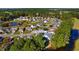 Aerial view of the house and surrounding neighborhood at 244 Mckendree Ln., Myrtle Beach, SC 29579