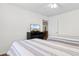 Bedroom with twin beds, dresser, and TV at 244 Mckendree Ln., Myrtle Beach, SC 29579