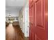 Bright entryway with hardwood floors leading to living room at 244 Mckendree Ln., Myrtle Beach, SC 29579