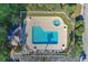 Aerial view of community pool and hot tub at 244 Mckendree Ln., Myrtle Beach, SC 29579