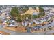 Aerial view of community, showing building location, golf course, and pond at 248 Sun Colony Blvd. # A-305, Longs, SC 29568