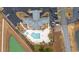 Aerial view of community pool and surrounding areas at 248 Sun Colony Blvd. # A-305, Longs, SC 29568