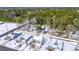 Aerial view of a house in a snow-covered neighborhood at 274 Columbus St., Conway, SC 29526