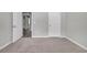 Simple bedroom with carpet flooring and neutral walls at 281 Columbus St., Conway, SC 29526