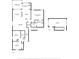 Floor plan of the first and second floors with labeled rooms and dimensions at 3141 Shorecrest Bay Dr., Murrells Inlet, SC 29576