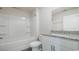 Bathroom with tub/shower combo, vanity, and toilet at 3415 Ashridge Way, Conway, SC 29526