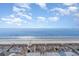 Oceanfront property; beach view; winter scene at 4103 N Ocean Blvd. # 504, North Myrtle Beach, SC 29582