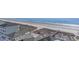 Breathtaking aerial view showcasing the property's prime beachfront location, just steps from the ocean at 4103 N Ocean Blvd. # 504, North Myrtle Beach, SC 29582