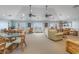 Spacious common area with a pool table, seating, and access to outdoor balconies at 4103 N Ocean Blvd. # 504, North Myrtle Beach, SC 29582