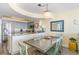 Kitchen and dining area with granite counters and modern decor at 4103 N Ocean Blvd. # 504, North Myrtle Beach, SC 29582