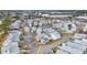 Neighborhood aerial view of the home's location with tree-lined streets and community layout at 412 Chesterfield Ct., Myrtle Beach, SC 29577