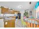 Bright kitchen with granite countertops and wood cabinets at 412 Chesterfield Ct., Myrtle Beach, SC 29577