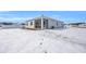 House exterior with snowy yard and screened porch at 426 Toledo St., Conway, SC 29526