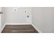 Bright laundry room with vinyl flooring and hookups at 426 Toledo St., Conway, SC 29526