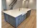 This kitchen island features a farmhouse sink, stainless steel dishwasher, and storage space at 45 Northbrook Dr, Murrells Inlet, SC 29576