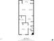 Detailed floorplan showcasing layout with room dimensions, total square footage is 796 at 4846 Carnation Circle # 203, Myrtle Beach, SC 29577
