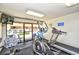 Small fitness center with treadmill, elliptical, and stationary bike at 5511 N Ocean Blvd. # 309, Myrtle Beach, SC 29577