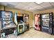 Fun game room with Pac-Personal, pinball, and vending machines at 5511 N Ocean Blvd. # 309, Myrtle Beach, SC 29577