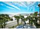 Stunning ocean view from balcony with palm trees and beach at 5511 N Ocean Blvd. # 309, Myrtle Beach, SC 29577