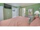 Comfortable bedroom with a queen-size bed and TV at 5905 S Kings Hwy. # 514-B, Myrtle Beach, SC 29575