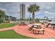 Outdoor picnic area with tables and grills at 5905 S Kings Hwy. # 514-B, Myrtle Beach, SC 29575