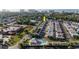 Aerial view showing a cottage community and pool at 608 Surfsong Way # 608, North Myrtle Beach, SC 29582