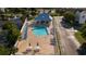 Refreshing community pool with ample seating at 608 Surfsong Way # 608, North Myrtle Beach, SC 29582