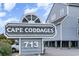 Cape Codages building sign with unit number 713 at 713 N Ocean Blvd. # 204, Surfside Beach, SC 29575