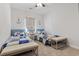 Charming bedroom designed with two twin beds, a shared vanity, and nautical-themed accents, perfect for or guests at 901 Queensferry Ct., Conway, SC 29526